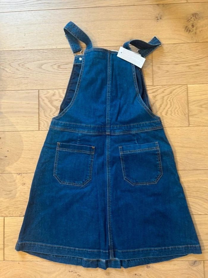 Robe en jeans salopette Jacadi 12 ans neuve avec étiquette robe Jacadi 2025 - photo numéro 7