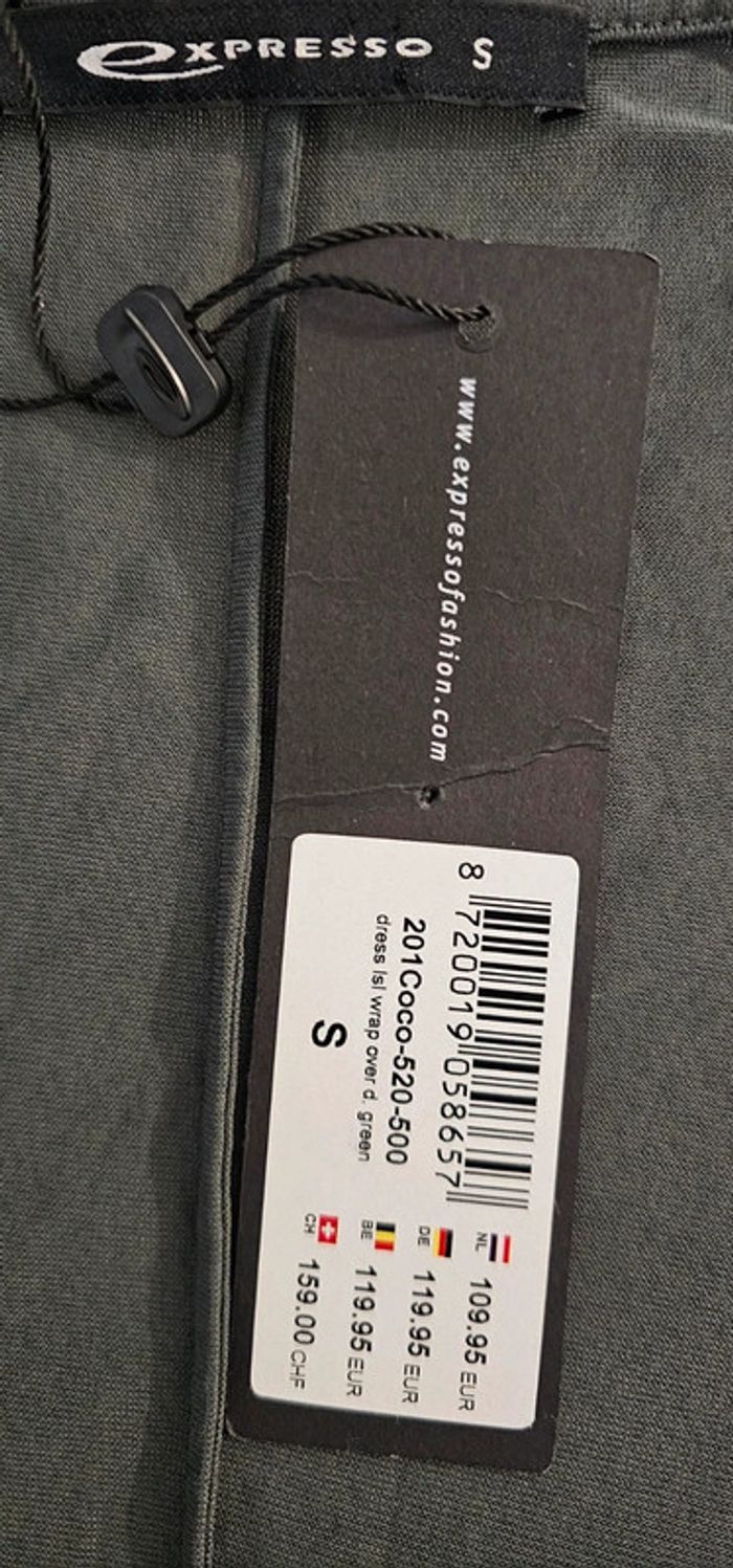 Robe croisée fluide Expresso Taille S - photo numéro 2
