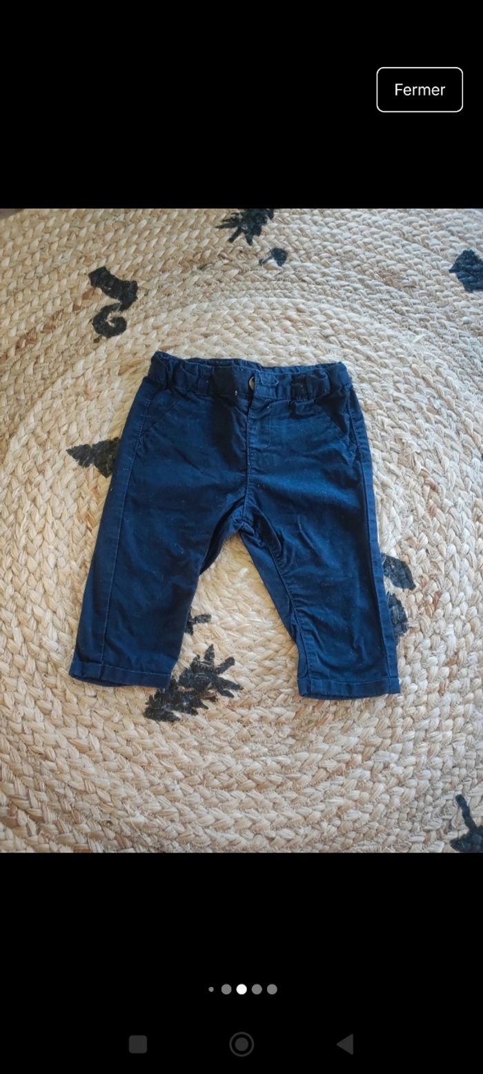 Lot 5 pantalons 6 mois - photo numéro 5