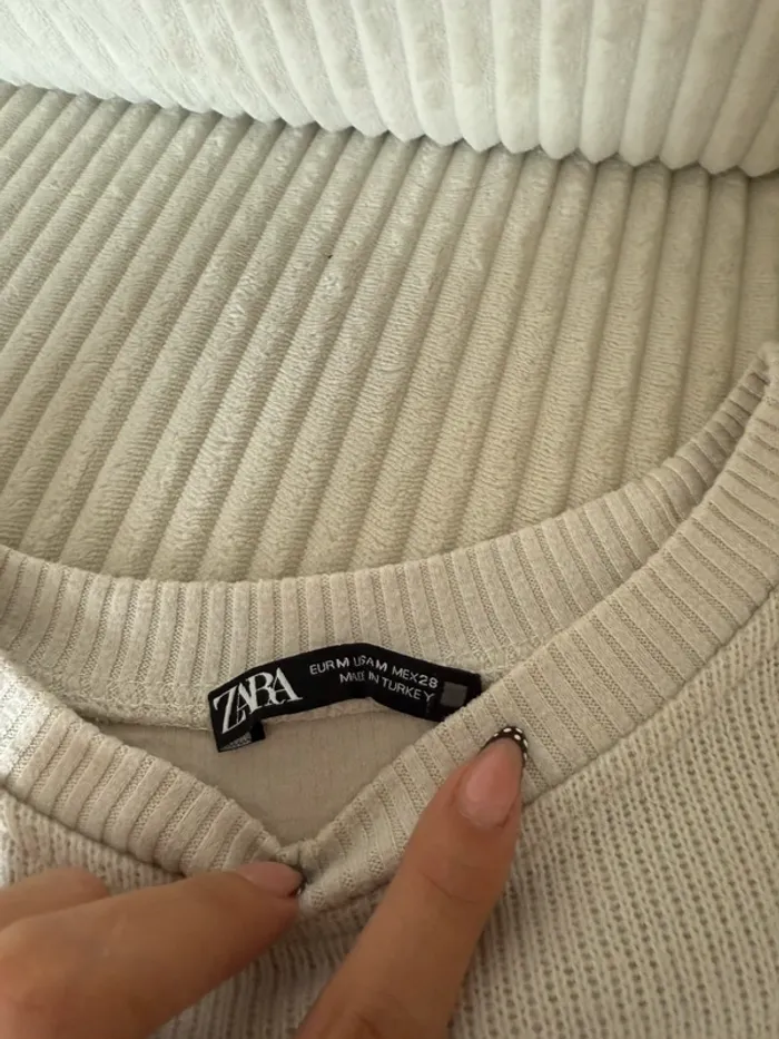 Pull Zara beige - photo numéro 2