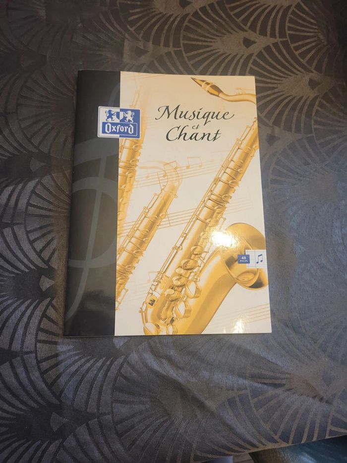 Cahier de musique