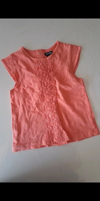 Tee-shirt fille 6 mois