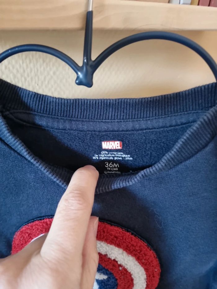 Sweat marvel - photo numéro 2