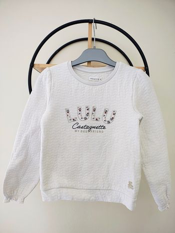 8 ans pull sweat lulu castagnette