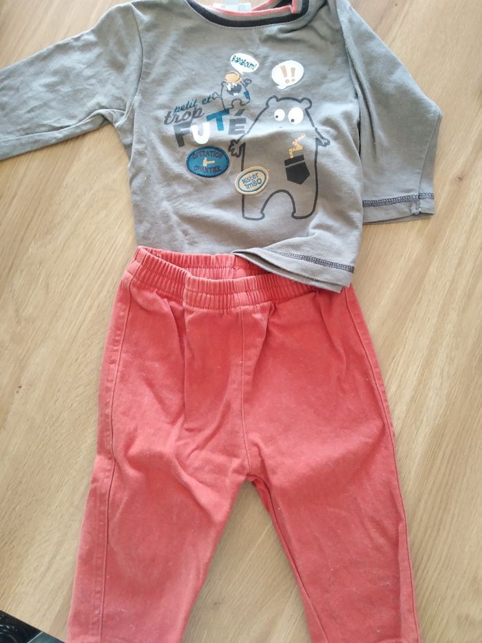 Lot vêtements bébé garçon 6 mois - photo numéro 10