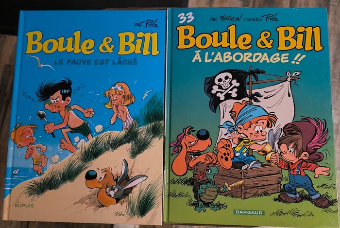 Lot de 2 Bd Boule et Bill