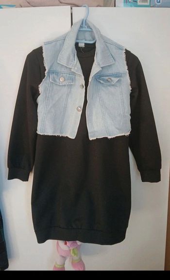 Robe avec boléro jeans