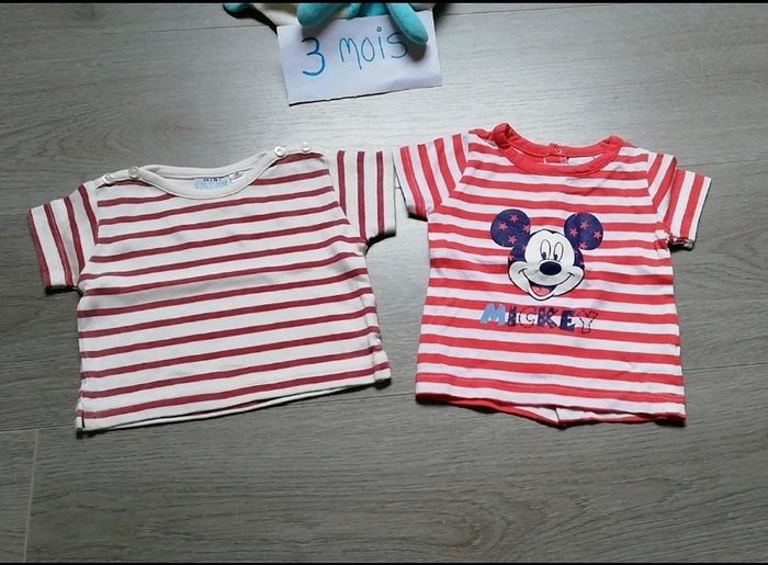 T shirts 3 mois - photo numéro 2