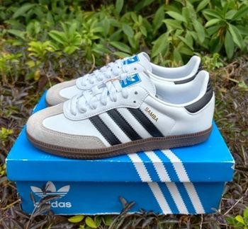 Adidas Samba OG Blanc & Nero Talla 37 EU