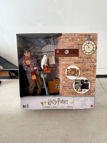 Figurine Harry Potter coffret quai 9 3/4 