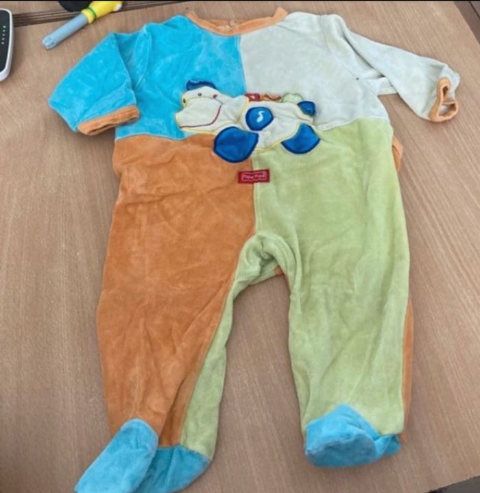 Lot de 11pyjamas velours taille 6 mois - photo numéro 8
