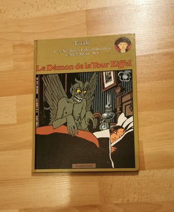 Tardi les aventures extraordinaires d'adèle blanc-sec le demon de la tour eiffel