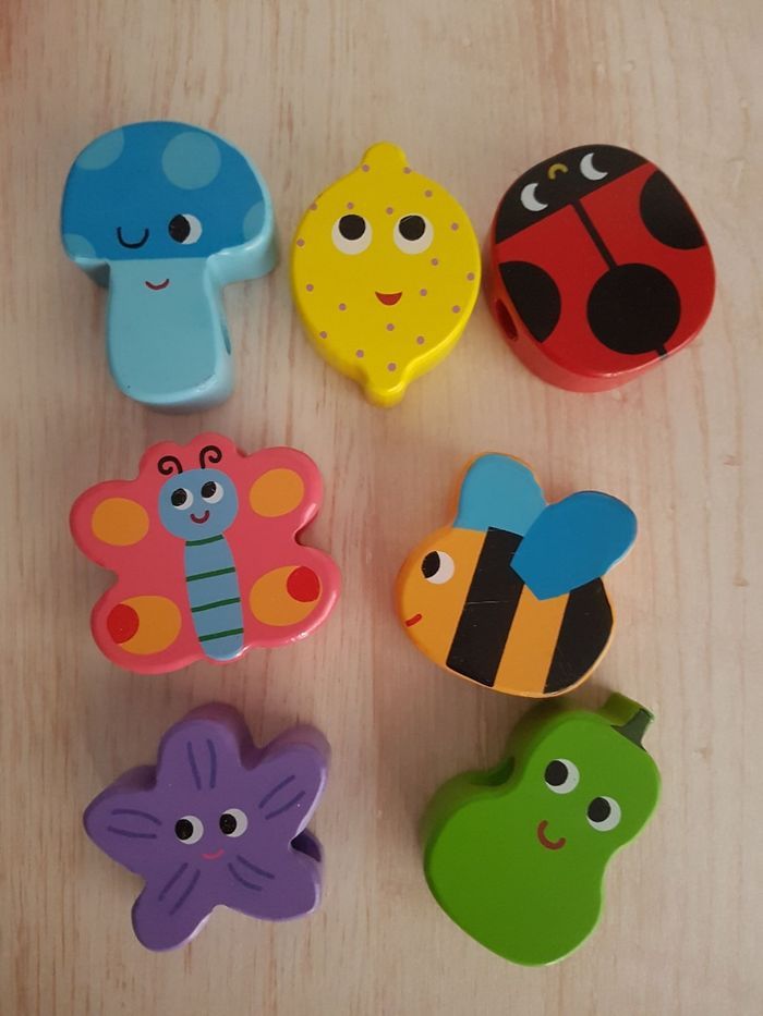 Perles XXL en bois jardin Vilac - photo numéro 5