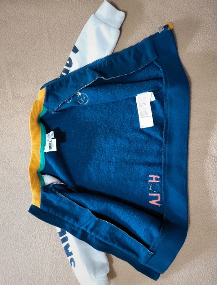 Gilet en molleton comme neuf - photo numéro 7