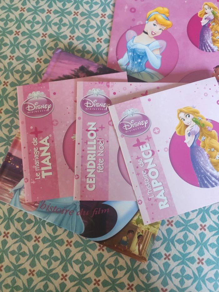 Disney Lot de livres Cendrillon, Raiponce, Tana - photo numéro 4
