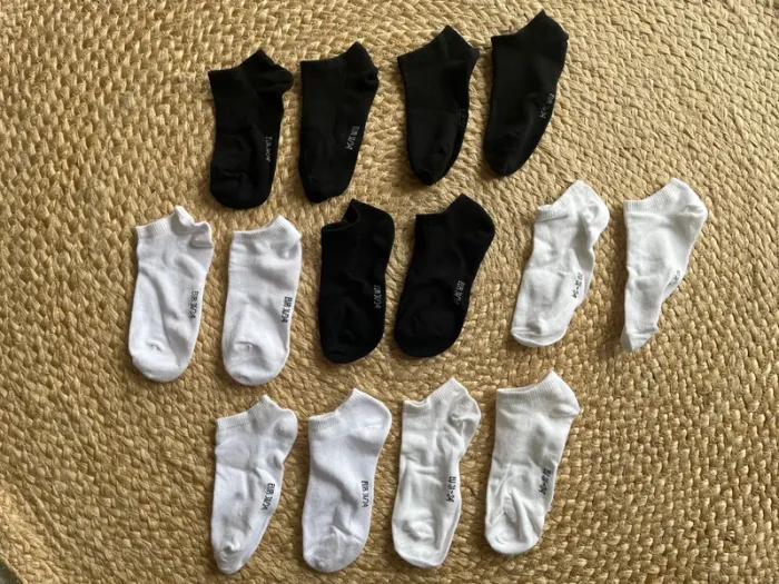 Lot de 7 paires de socquettes 31-34 Kiabi - photo numéro 3