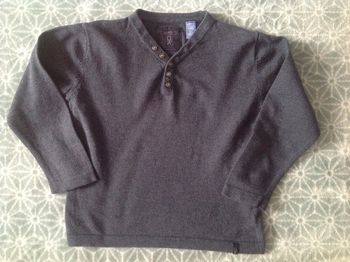 Pull bleu Okaidi - 4 ans