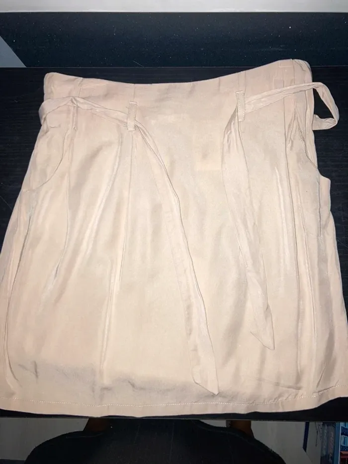 Jupe beige