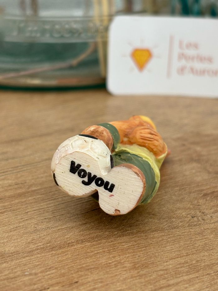 Figurine vintage lapin football - photo numéro 5