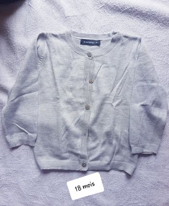Gilet in extenso 18 mois