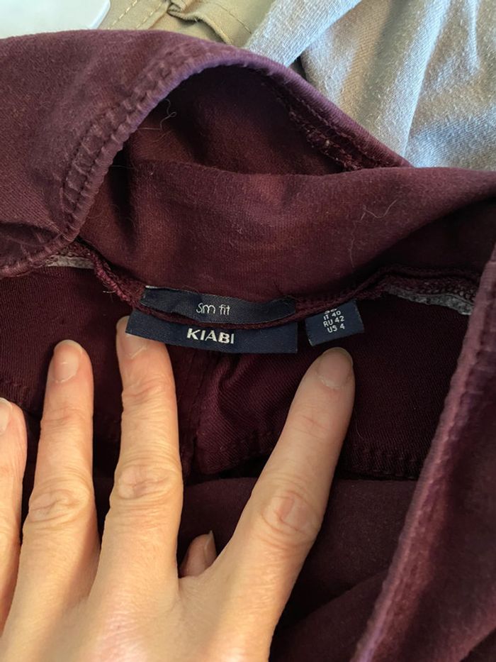 Pantalon Slim Fit Kiabi Taille 36 - photo numéro 3