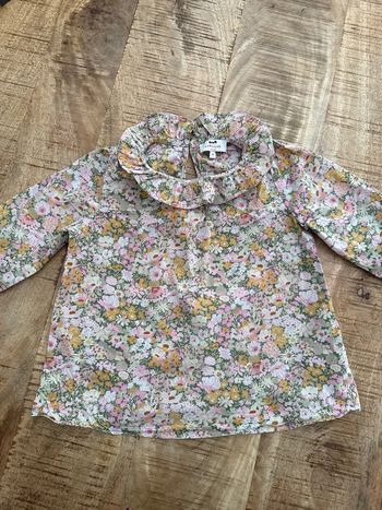 Blouse liberty cyrillus 4 ans
