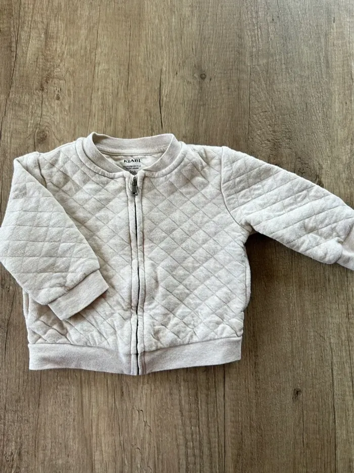 Gilet veste à fermeture 9 mois
