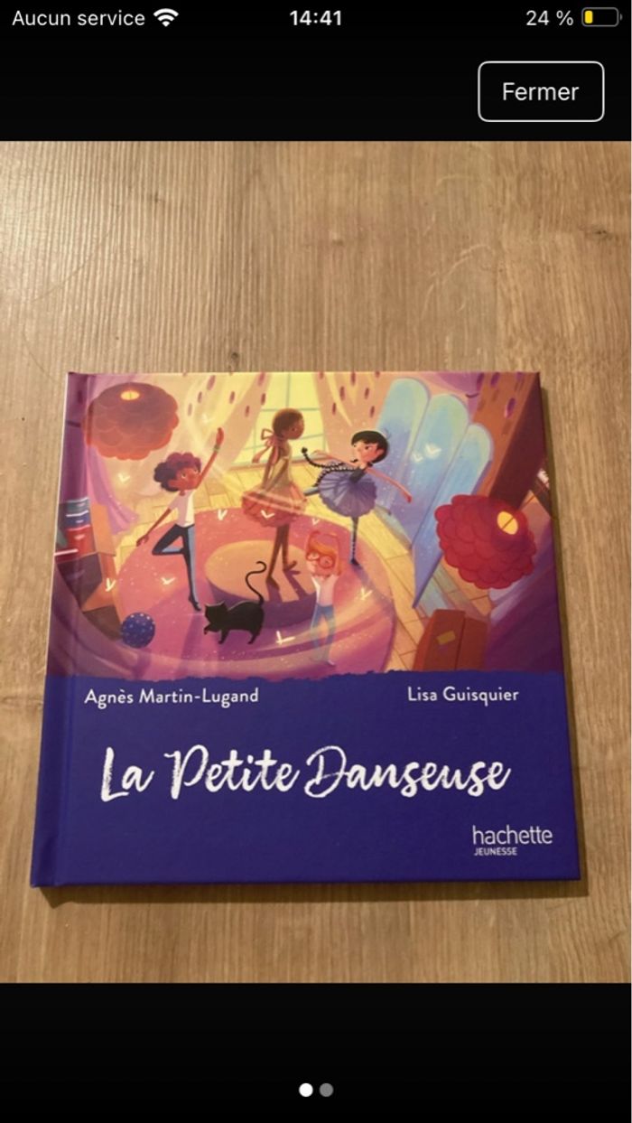 Livre mac do la petite danseuse