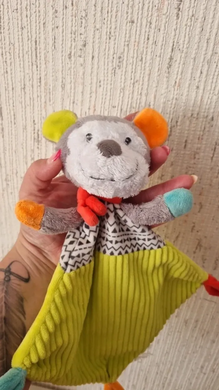 Doudou plat mots d'enfants - photo numéro 5