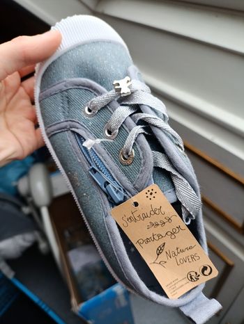 Basket en toile fille lulu castagnette 