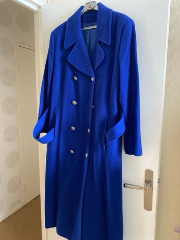 Manteau bleue royal 