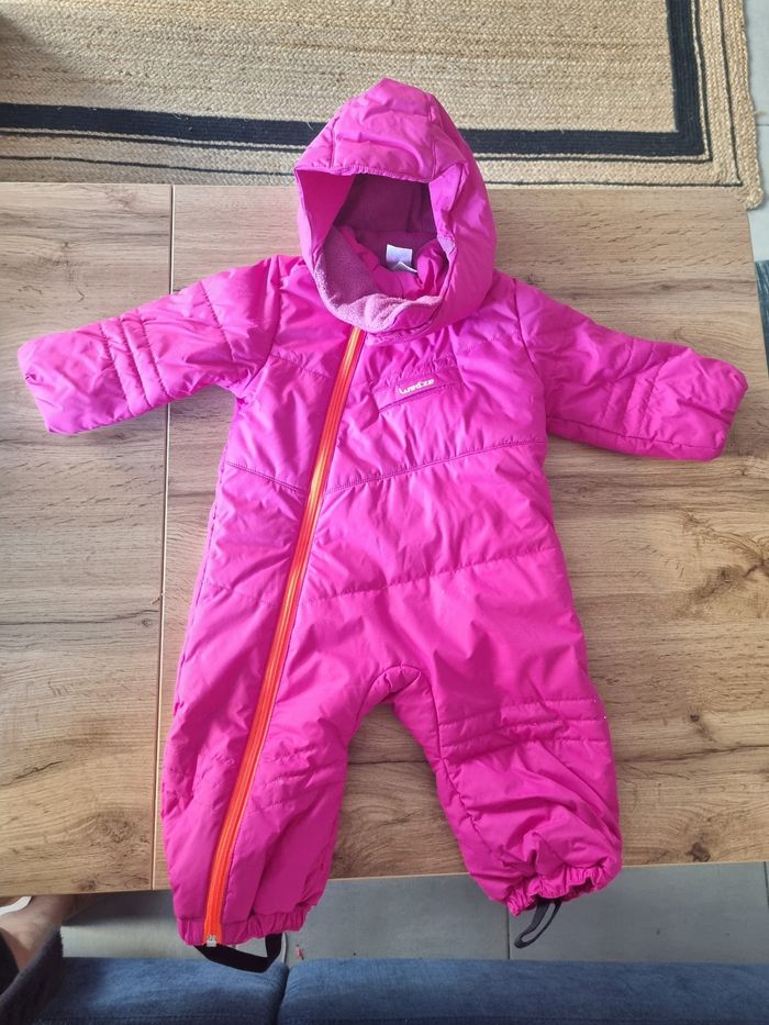 Combipilote hiver/ski fille 12 mois