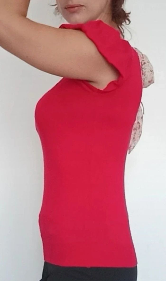 Haut dos nu avec ruban liberty 38 - photo numéro 5