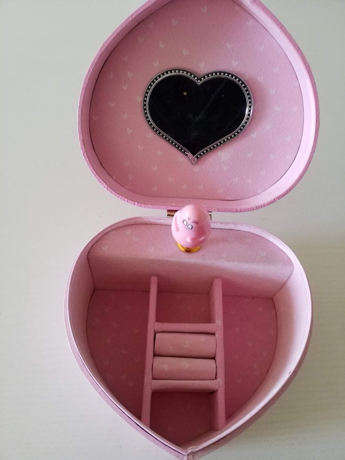 Coffre à bijoux musical avec miroir - photo numéro 7