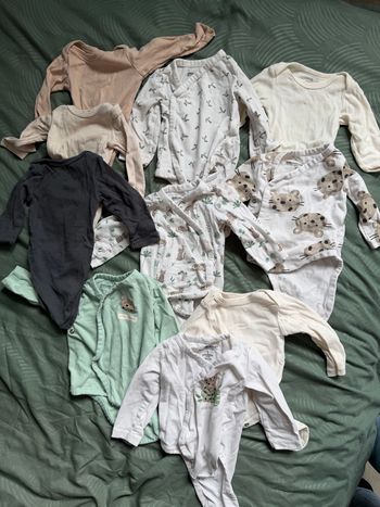 Lot de 10 bodies manche longue 