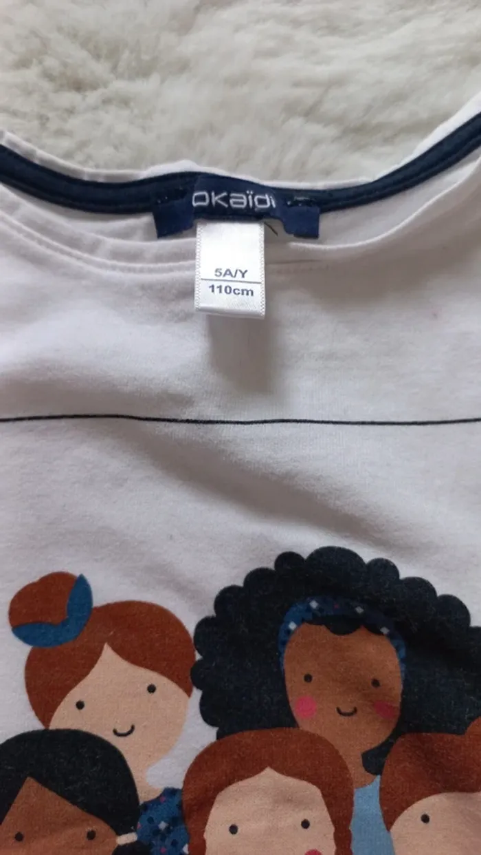 Tee-shirt manches longues 5ans - photo numéro 4