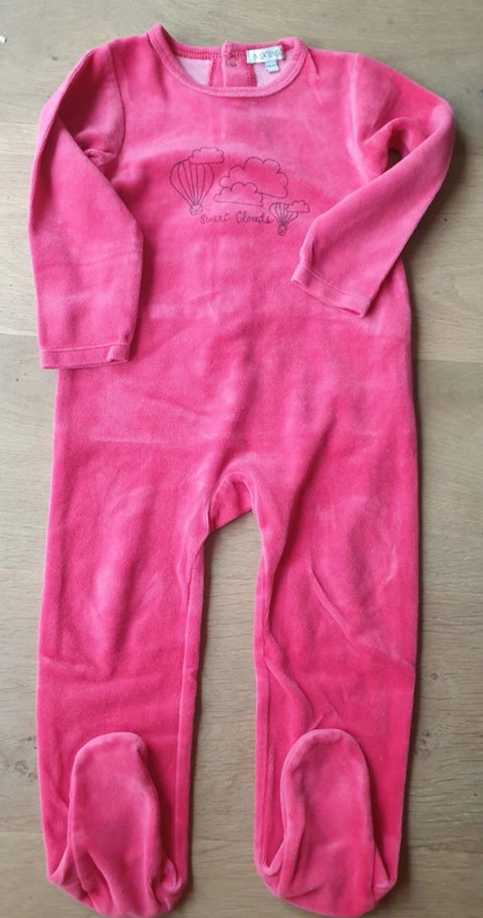 Pyjama fuchsia 94 cm