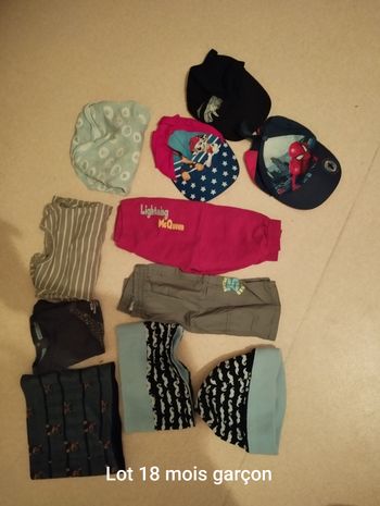 Lot 18 mois garçon 