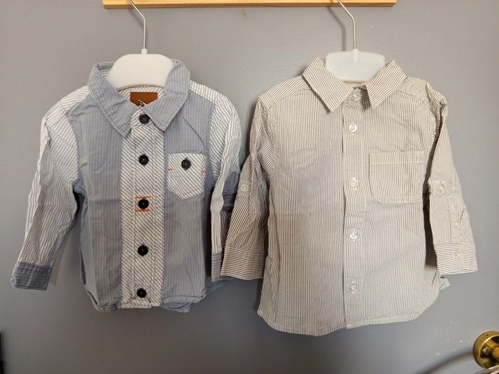 Lot chemises 9 mois