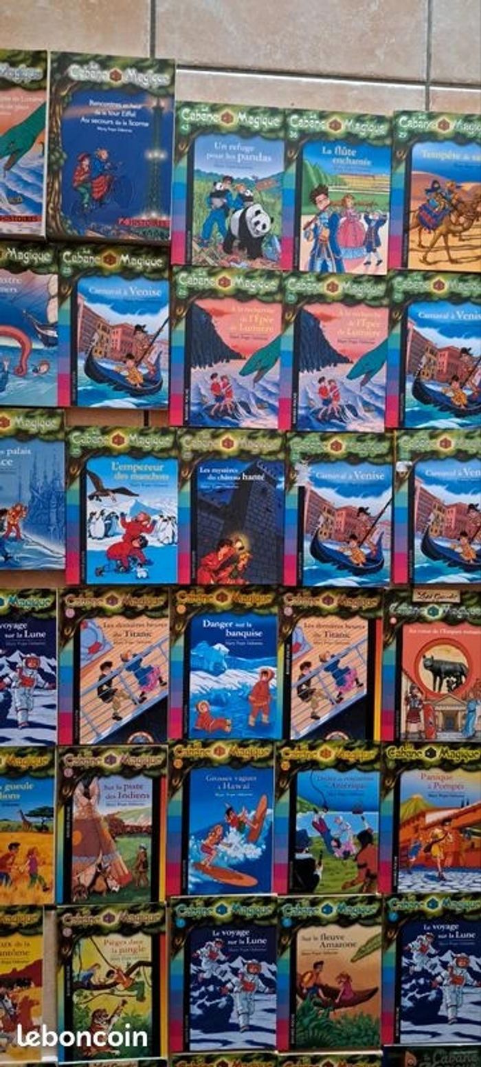 42 Livres la cabane magique tres bon etat - photo numéro 6