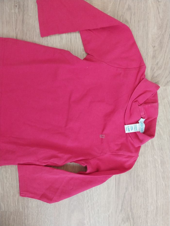 Col roulé fushia obaibi