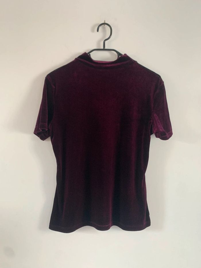T shirt en velours