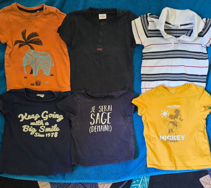 Lot t shirt garçon
