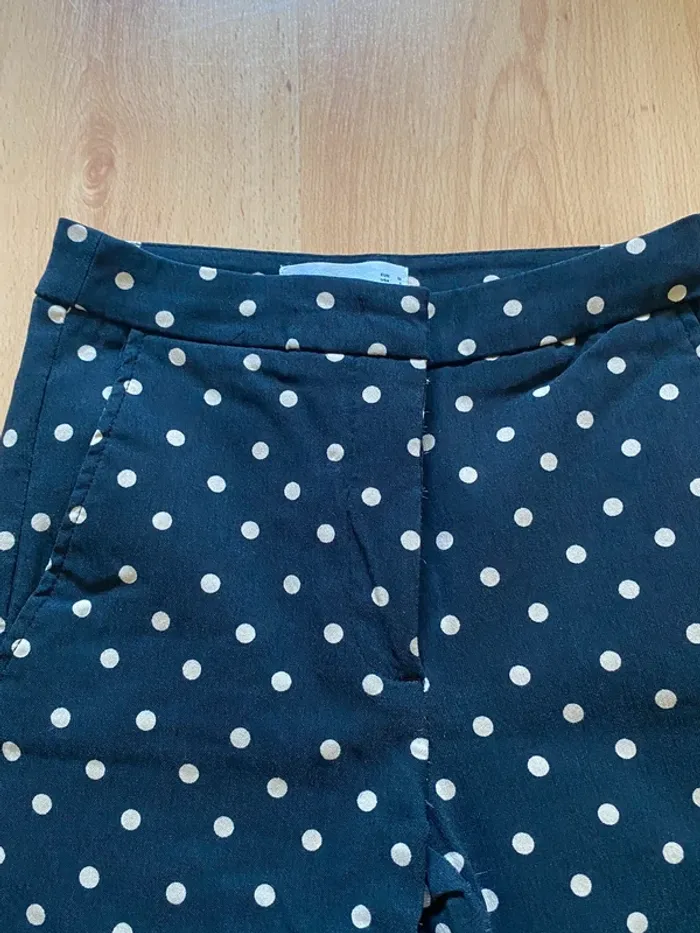 Pantalon slim à pois - Mango - photo numéro 6