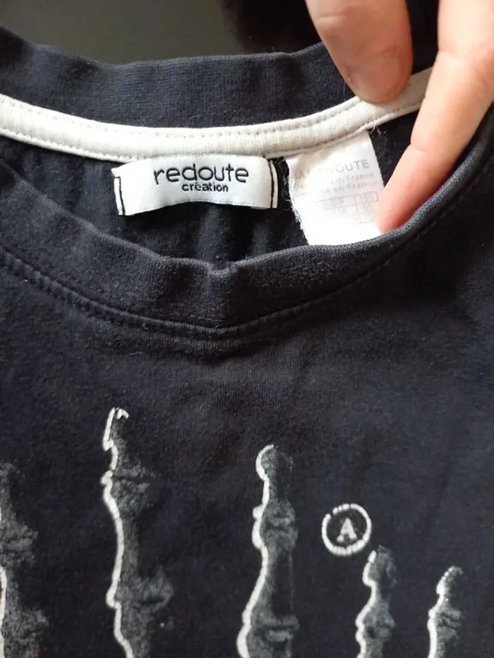 Tee-shirts noir garçon 12 ans - photo numéro 7