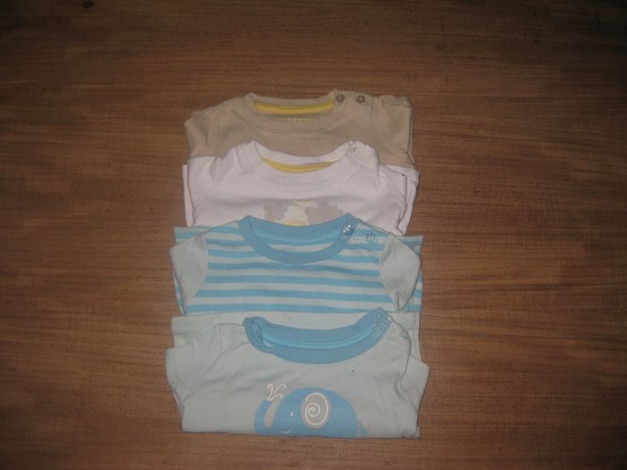 lot de 4 t-shirt manche longue