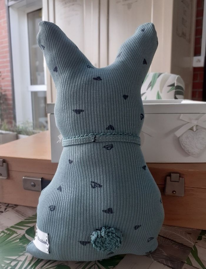 Lapin décoratif en tissu - photo numéro 2