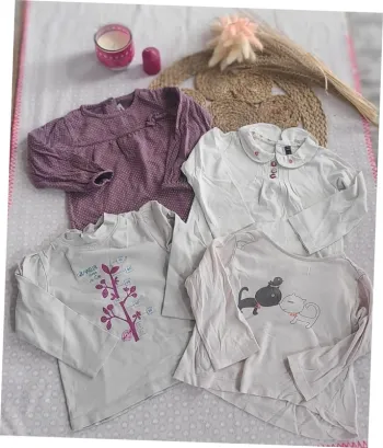 Lot t-shirts 18 mois
