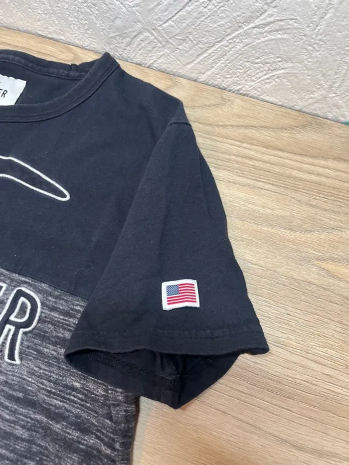T-shirt Hollister - couleur noir - taille S - photo numéro 4