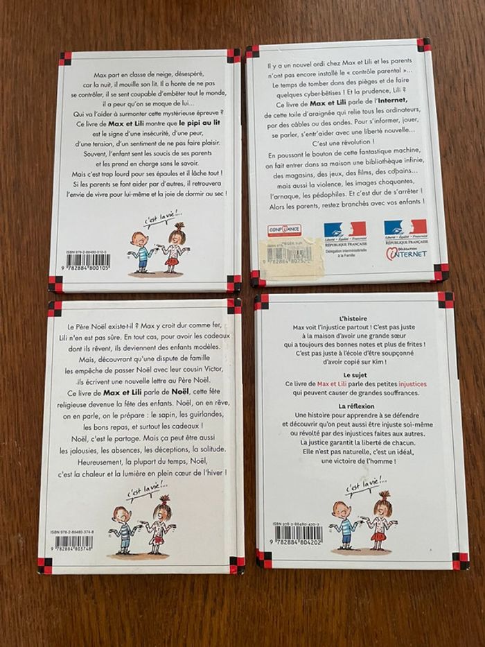Quatre livres Lili et Max - photo numéro 2